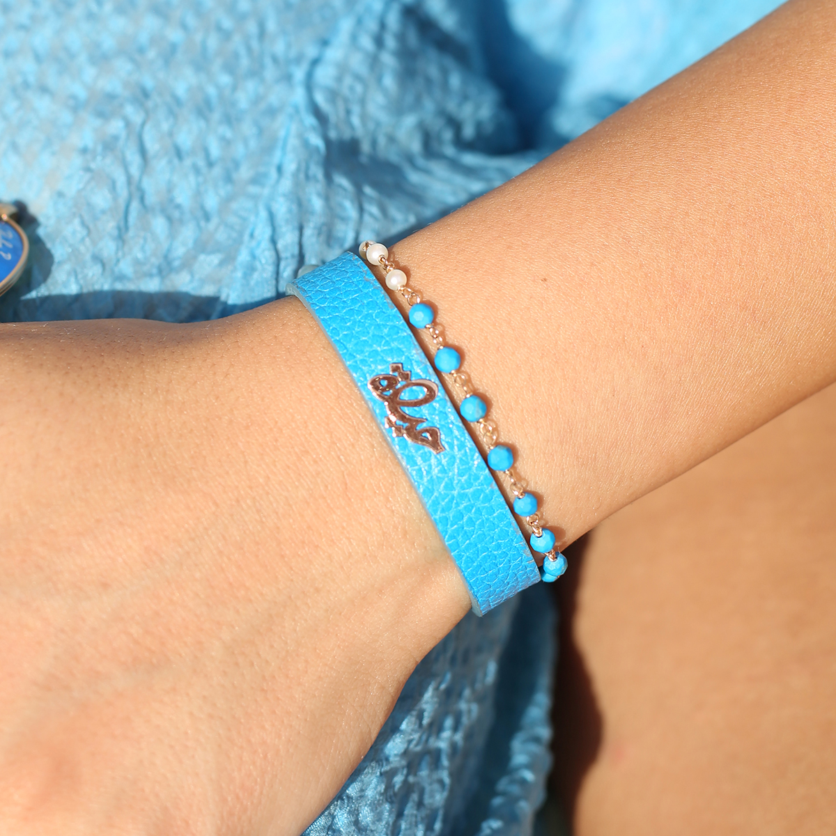 CUSTOM LEATHER BRACELET Aurum Jewellery